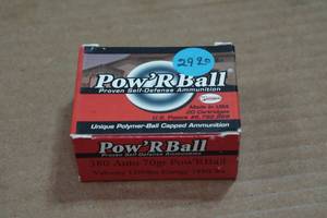 lot 272 image: 20 Glaser PowR Ball .380 Auto 70 Gr Defense Ammo