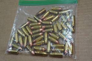 lot 280 image: 50 Loose 9mm FMJ Ammo