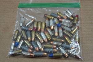 lot 285 image: 50 Loose 9mm Ammo - Synthetic Jacket, JHP, Steel Case