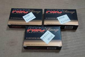lot 296 image: 60 PMC Bronze .223 Rem 55 Gr FMJ-BT Ammo