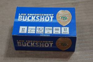 lot 354 image: 10 NSI LE Buckshot 12 Gauge 2-34 00 Buck Shotshells