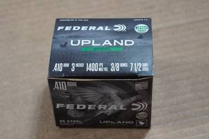 lot 359 image: 25 Federal Upland .410 Bore 3 Steel 7.5 Shot Shotshells