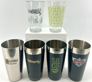 lot 129 image: Barware Set - Tumblers & &nbspTall Glasses - 3 sets of each - NIB