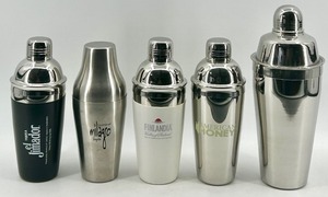 lot 146 image: El Jimador & Milagro & Finlandia & American Honey & Unbranded Shakers