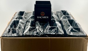 lot 147 image: 24 Bacardi Promotional Napkin holders - NIB