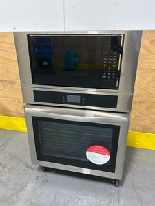 lot 1 image: FRIGIDAIRE 30 Electric Wall Oven and Microwave Combination (FCWM3027AS)