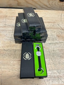 lot 40 image: Lucky Brand Leather Keychain Bracelet Key Ring (lot of 10)