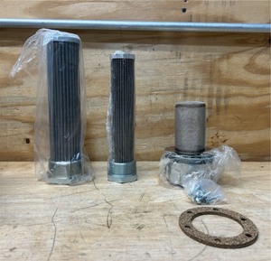 lot 43 image: Buyers Strainer Thru-Wall lot of 3