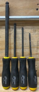 lot 68 image: Bondhus Ball End Hex lot of 4