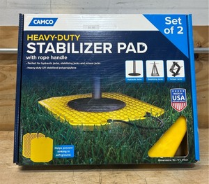 lot 90 image: Camco Heavy-Duty Stabilizer Pad