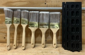 lot 112 image: Paint Brush lot of 6