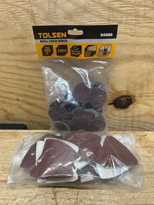 lot 139 image: TOLSEN roll lock discs