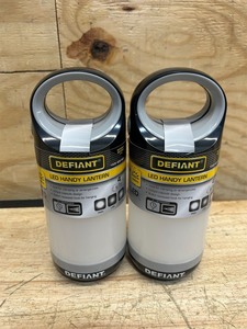 lot 163 image: 300 Lumens Handy Lantern in Grey (lot of 2)