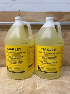 lot 176 image: Stanley Concrete & Degreaser Wash lot of 2