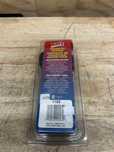 lot 181 image: Kats 350 Watt Engine Block Heater, Black, Space Heater for Engine Preheating