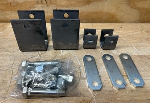 lot 182 image: Trailer Axle and Bolts lot of 8