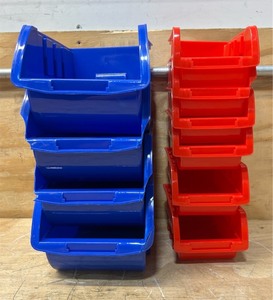 lot 194 image: Small Parts Bins lot of 10