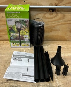 lot 196 image: Luminar Outdoor 3-IN-1 LED Torch Light
