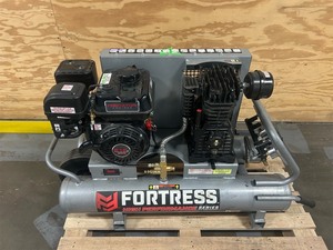 lot 202 image: Fortress high performance air compressor (SOLD AS IS)