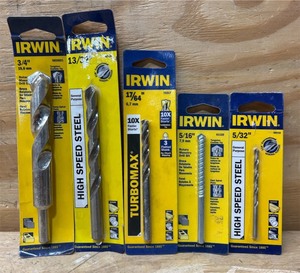 lot 209 image: Irwin Drill Bit lot of 5