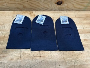 lot 218 image: 3 Navy Blue Ski Masks (lot of 3)
