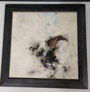 lot 52SC image: Framed Abstract Painting by J. Anthony, Titled Spur