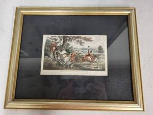 lot 80SC image: Framed Art Print The Death of Corinthian Tom by Henry Alken