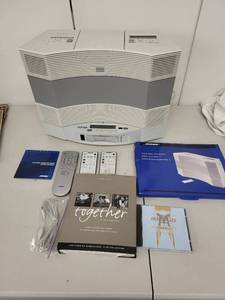Bose Acoustic Wave Music System II with Remotes, Manuals, and CD Collection