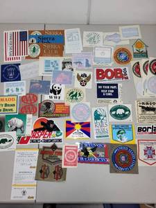 lot 43L image: Collection of Conservation, Automotive, and Promotional Stickers and Decals