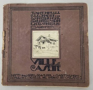 lot 48AE image: Ville e Casine Architecture Book by T. Anichinielli and Others, Milano