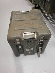 lot 71AE image: U.S. Property Military Hard Shell Transport Case with Foam Inserts