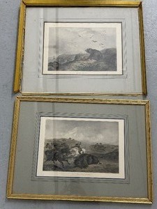 lot 38SC image: Framed Art Prints North American Prints by Karl Bodmer 1839