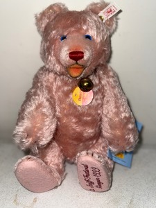 lot 68SC image: Steiff Teddy Baby Rosey Limited Edition 1999 with Certificate