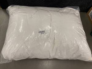lot 37 image: Pillow - 2 Pack White Duck Feather & Down - King - Soft