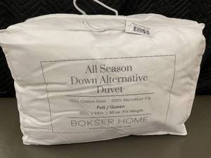 lot 64 image: All Season Down Alternative Duvet - Bokser Home