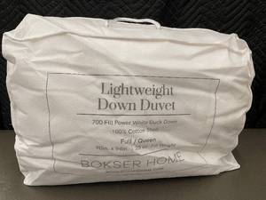lot 68 image: Lightweight Down Duvet - Bokser Home