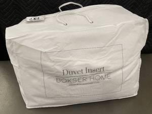 lot 72 image: All Season FeatherDown Duvet Insert - Bokser Home KingCal King 108 x 94
