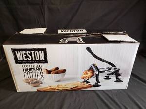 lot 1 image: French Fry Cutter & Vegetable Dicer - Weston Professional