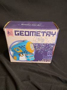 lot 47 image: Electric Bubble Gun - Geometry Blue & Pink