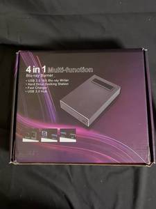 lot 53 image: 4-in-1 External Blu-ray Burner - XD01B