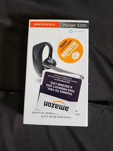 lot 61 image: Bluetooth Headset - Plantronics Voyager 5200