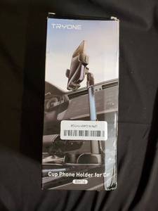 lot 68 image: Cup Phone Holder for Car - TRYONE RH16