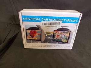 lot 77 image: Universal Car Headrest Mount - Tablet Holder