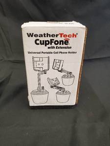 lot 84 image: CupFone with Extension - WeatherTech Universal Portable Cell Phone Holder