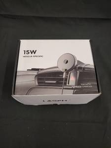 lot 88 image: Lasfit Magnetic Wireless Car Charger - Vehicle-Specific 15W Fast Charging