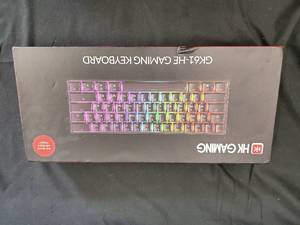 lot 102 image: GK63-HE Gaming Keyboard - HK Gaming
