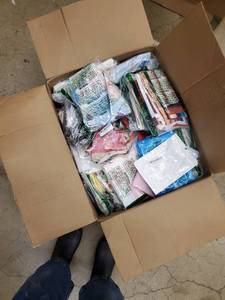 lot 119 image: Assorted Sealed Packets - Mixed Contents Box Lot