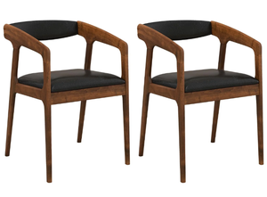 lot 70 image: Costway Upholstered Armchairs Set of 2 with Cozy Backrest and Padded Seat Cushion-Brown (Maybe Missing Hardware. Attempted To Assemble)