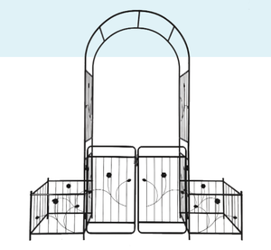 lot 134 image: YITAHOME CXFX-V1 Garden Arch Model FTDFGF-0002