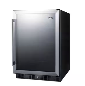 Summit Appliance 23.63 in. 100 (12 oz.) Can Cooler in Black, ADA Compliant (Minor Transit Damage)